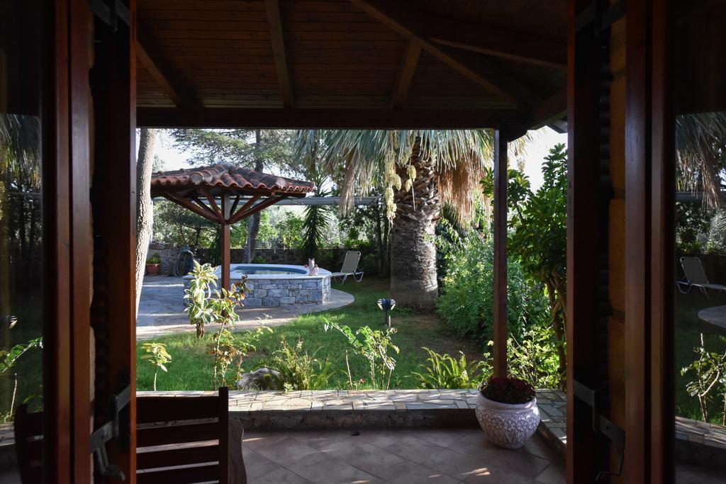 Villa Onar A Stone House With Amazing View Stoúpa Exterior foto